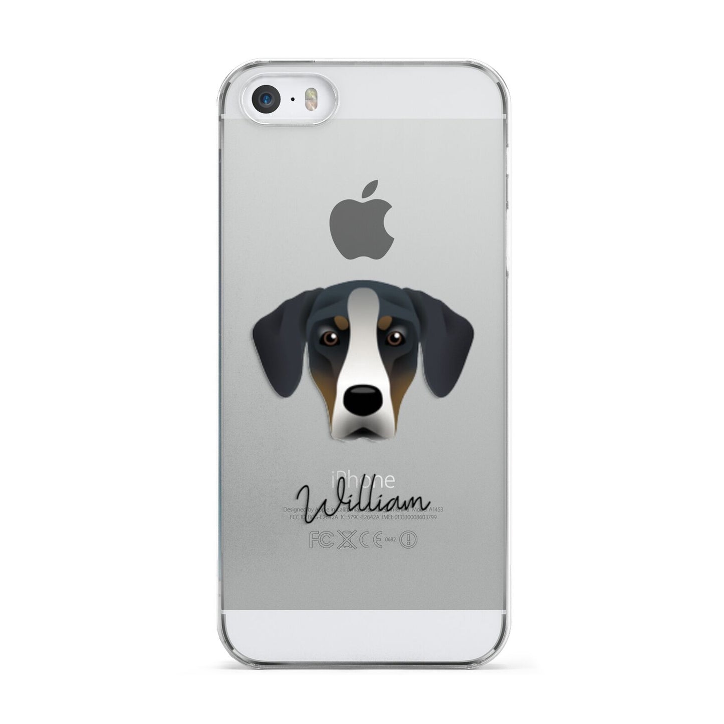 New Zealand Huntaway Personalised Apple iPhone 5 Case