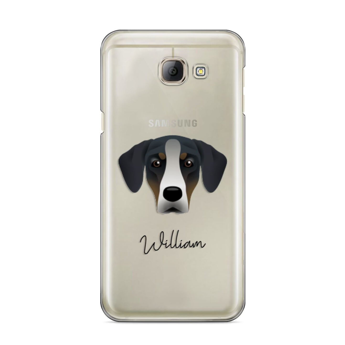 New Zealand Huntaway Personalised Samsung Galaxy A8 2016 Case