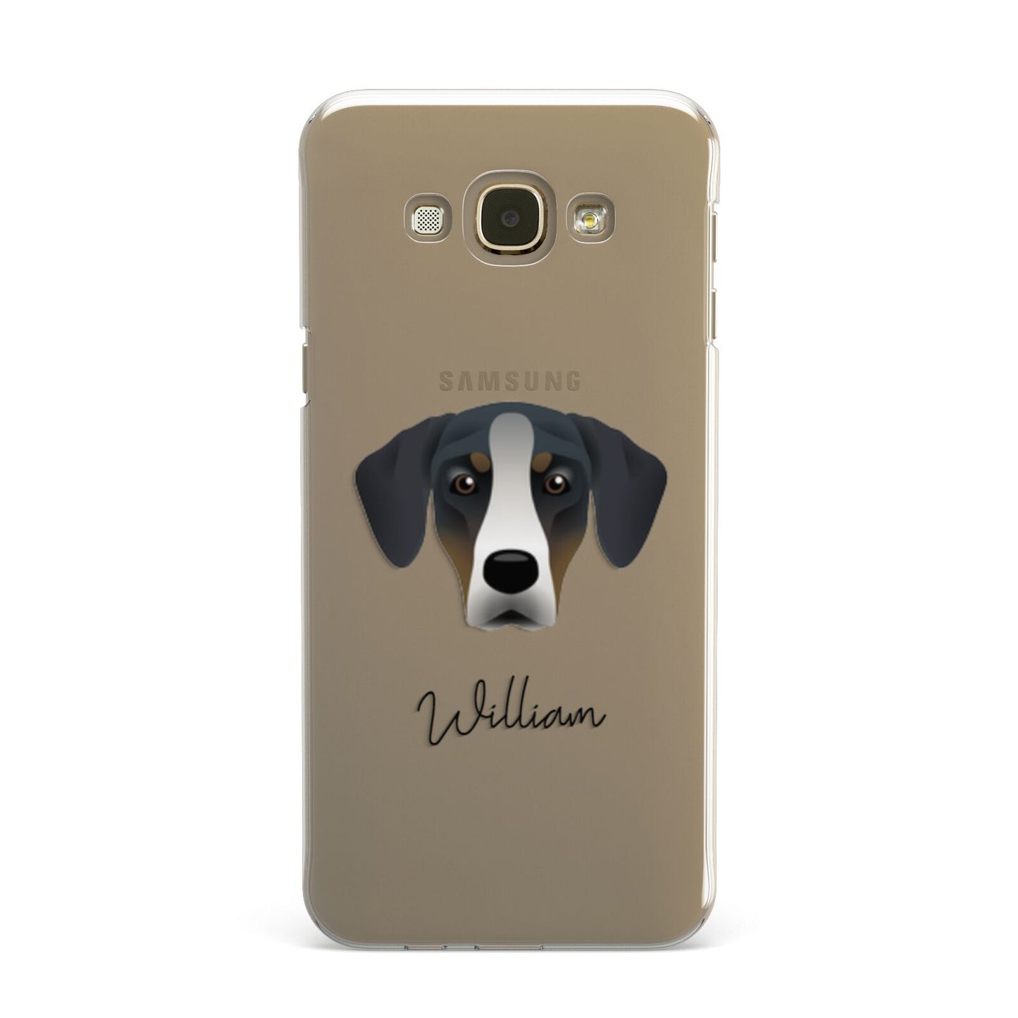 New Zealand Huntaway Personalised Samsung Galaxy A8 Case