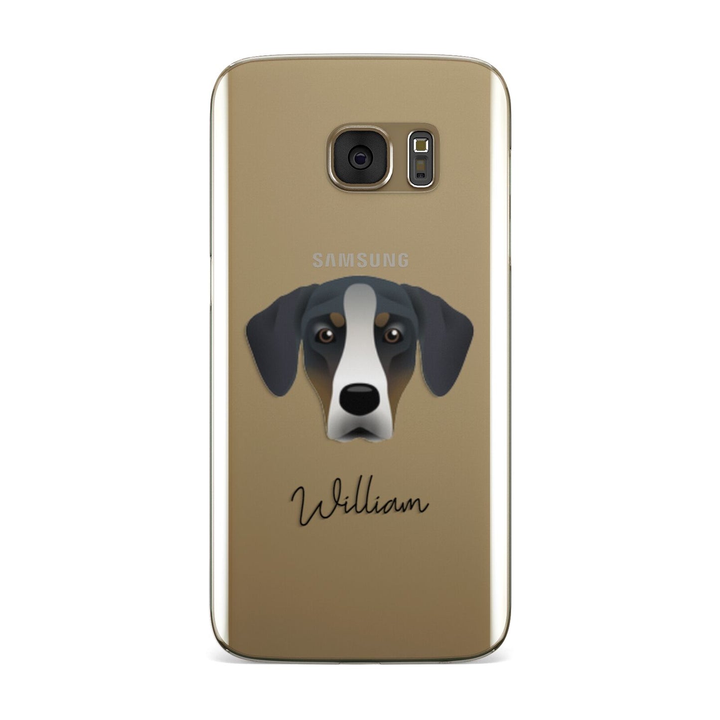 New Zealand Huntaway Personalised Samsung Galaxy Case