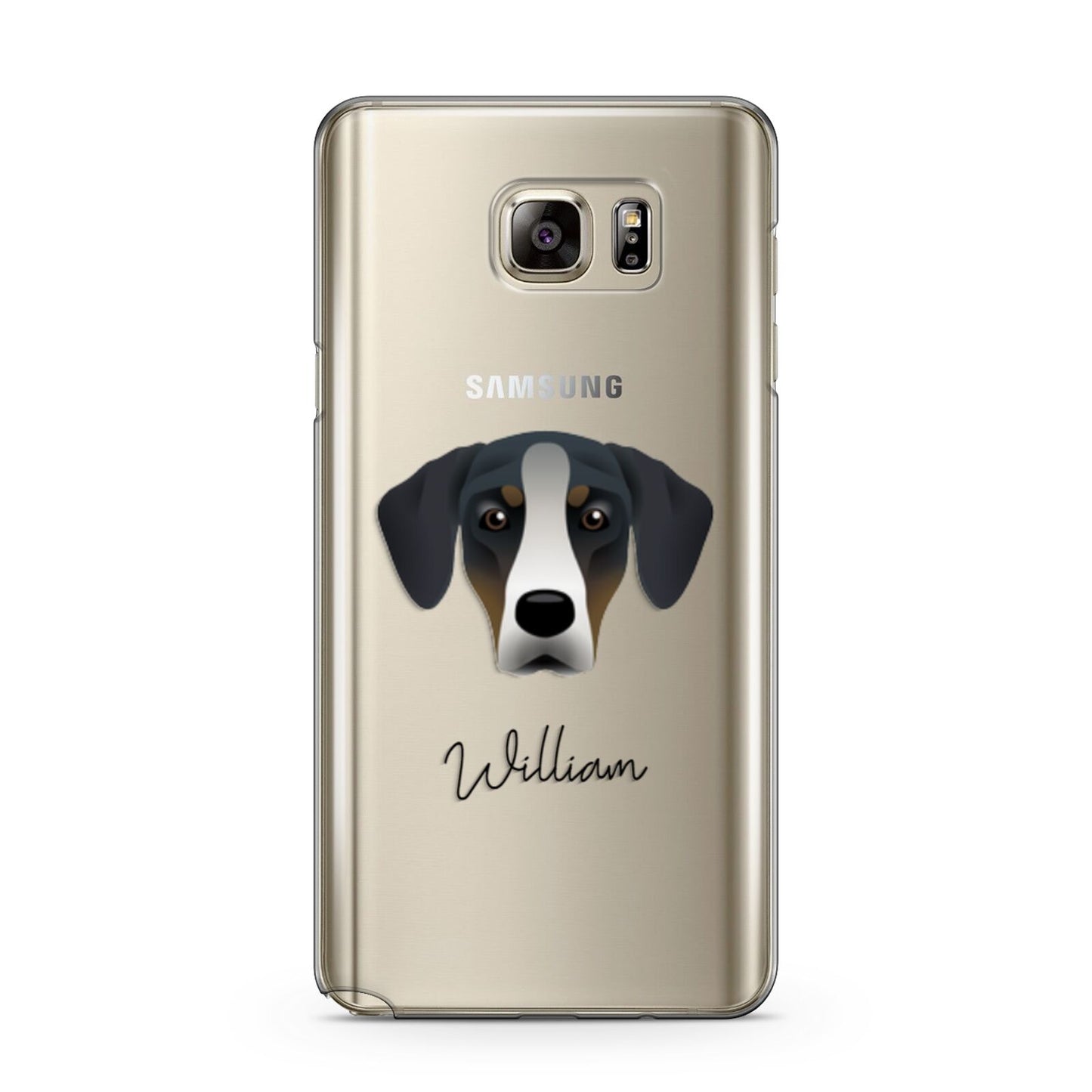 New Zealand Huntaway Personalised Samsung Galaxy Note 5 Case