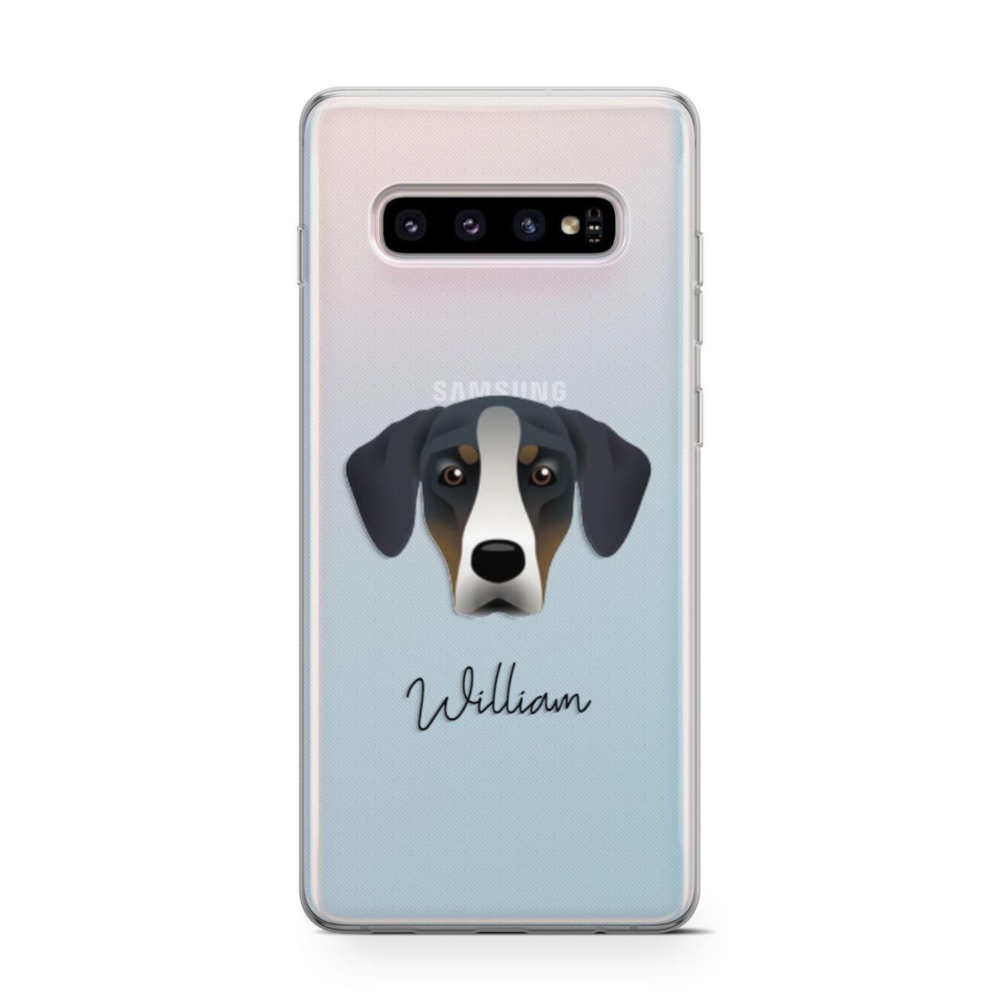 New Zealand Huntaway Personalised Samsung Galaxy S10 Case