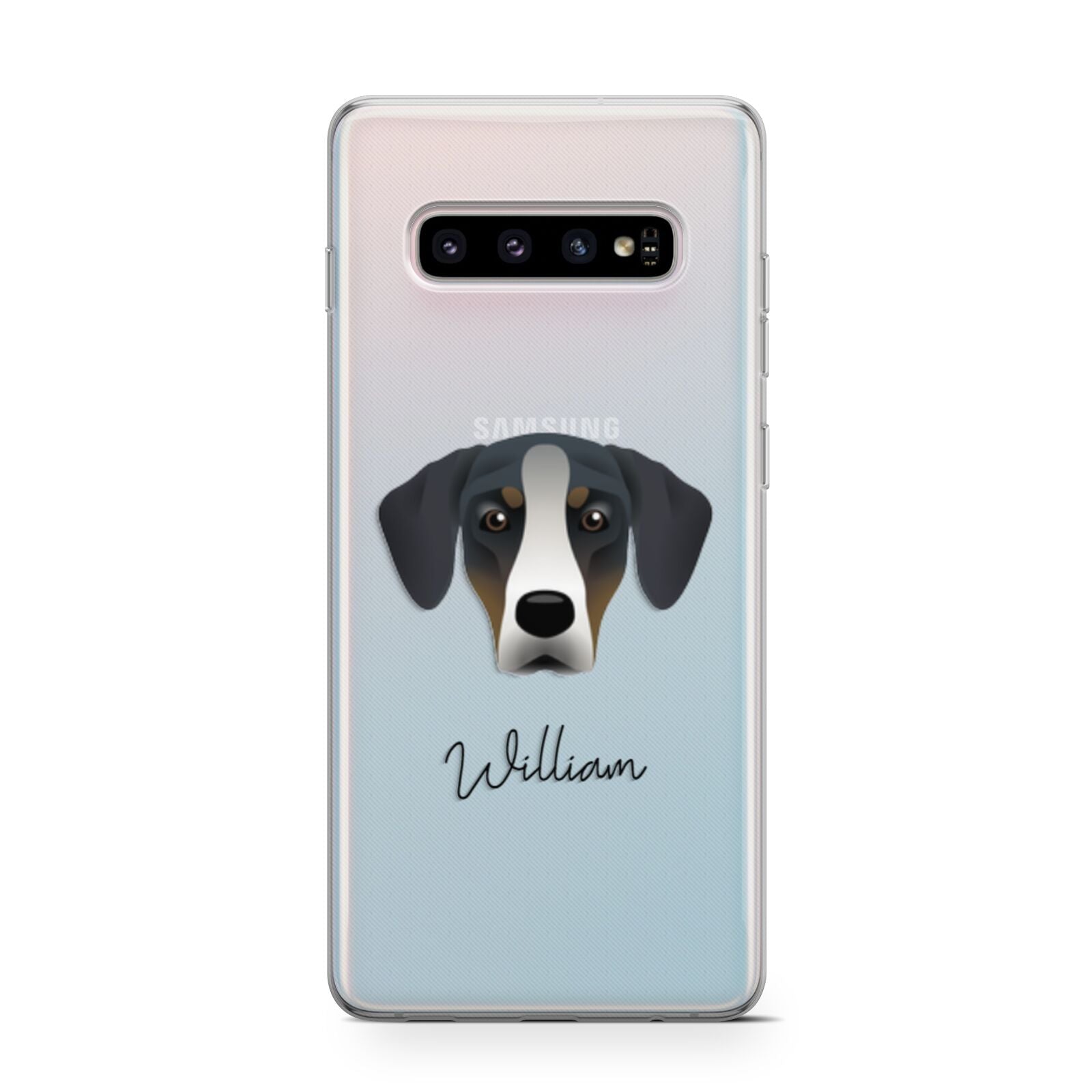 New Zealand Huntaway Personalised Samsung Galaxy S10 Case