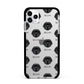 Newfoundland Icon with Name Apple iPhone 11 Pro Max in Silver with Black Impact Case