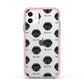 Newfoundland Icon with Name Apple iPhone 11 in White with Pink Impact Case