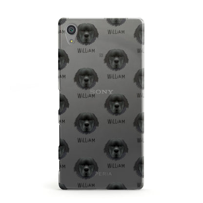 Newfoundland Icon with Name Sony Xperia Case