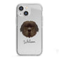 Newfoundland Personalised iPhone 13 Mini TPU Impact Case with White Edges