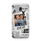 Newspaper Collage Photo Personalised Samsung Galaxy J3 2017 Case