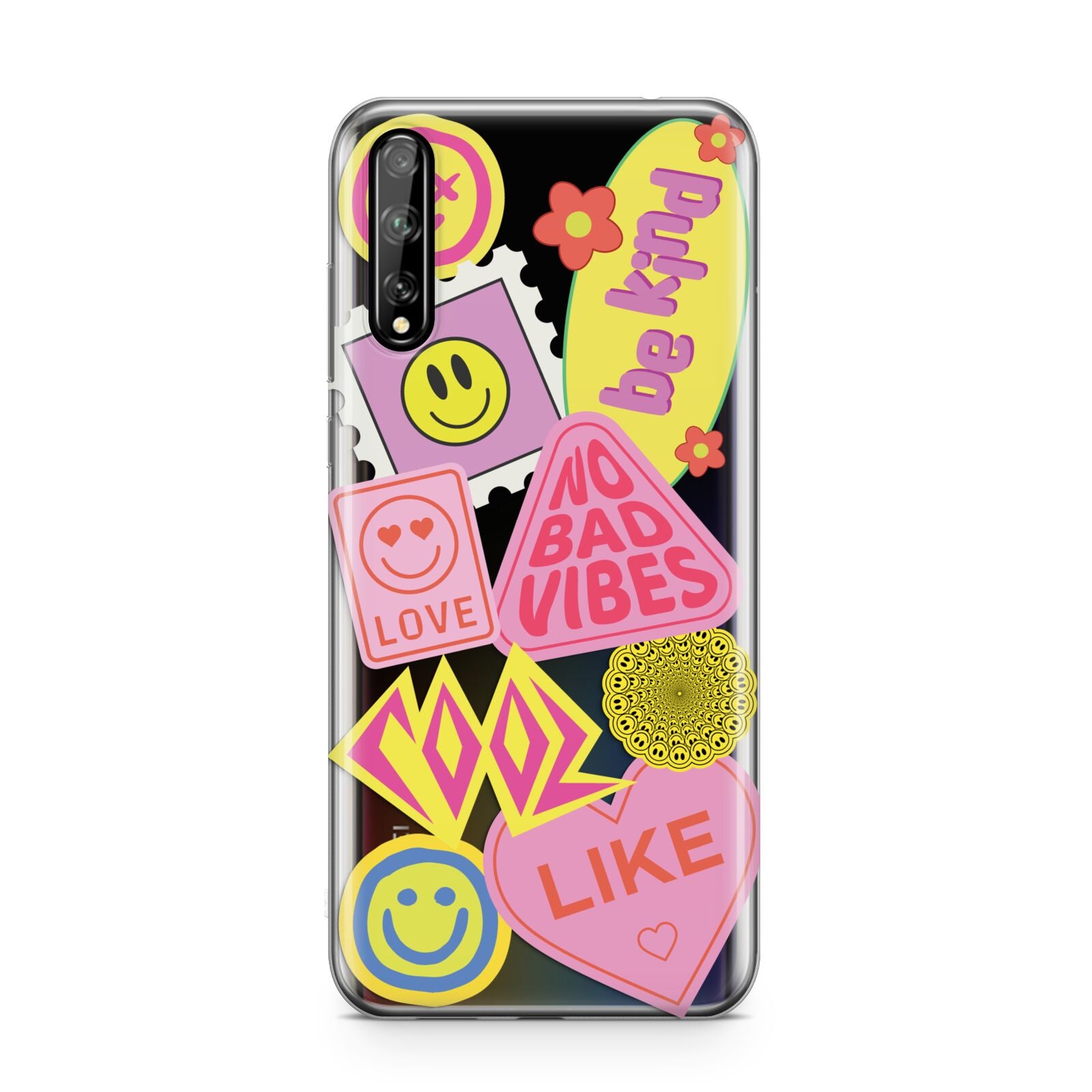 No Bad Vibes Sticker Huawei Enjoy 10s Phone Case