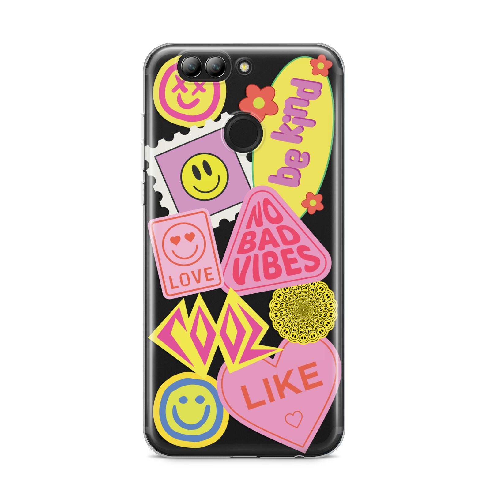 No Bad Vibes Sticker Huawei Nova 2s Phone Case