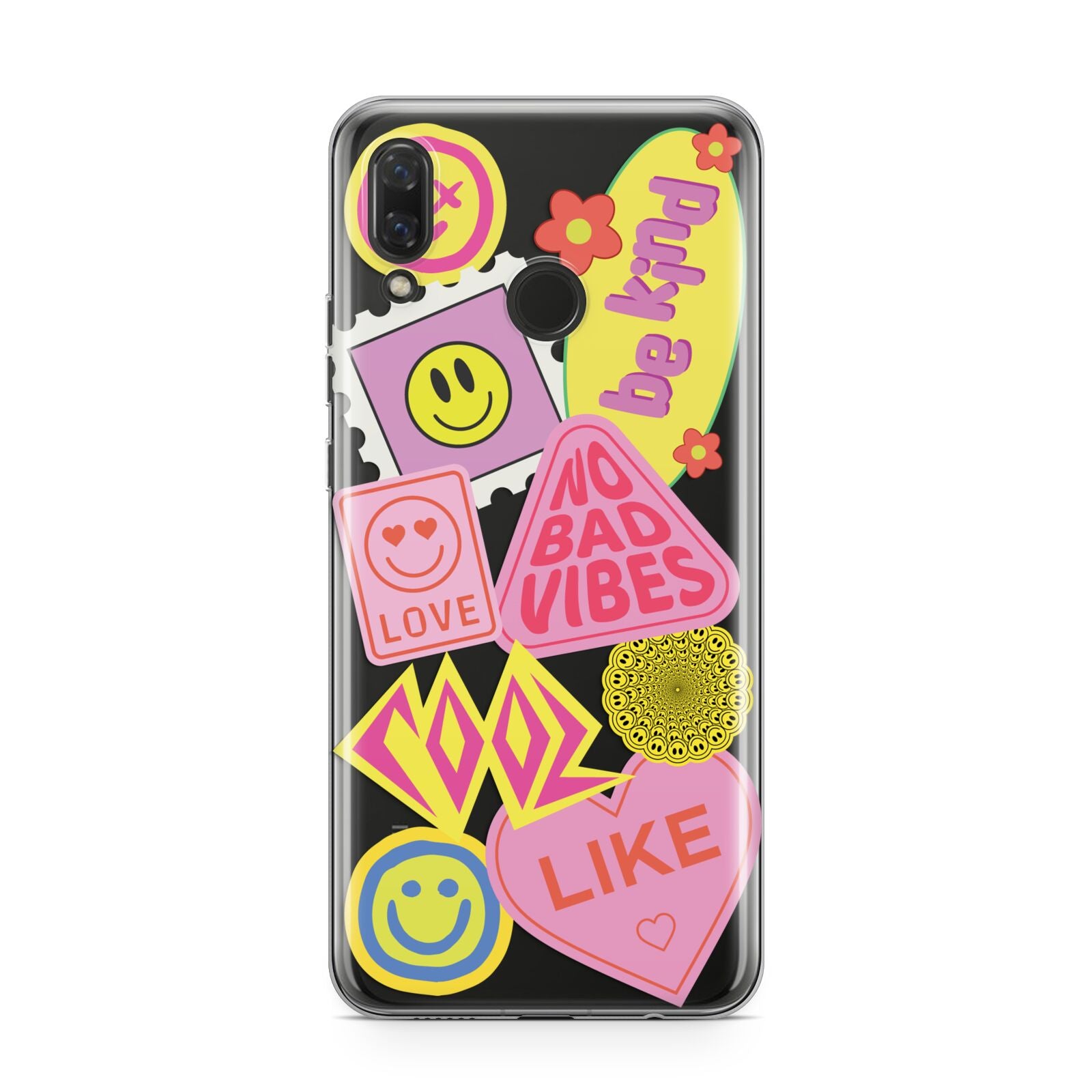 No Bad Vibes Sticker Huawei Nova 3 Phone Case