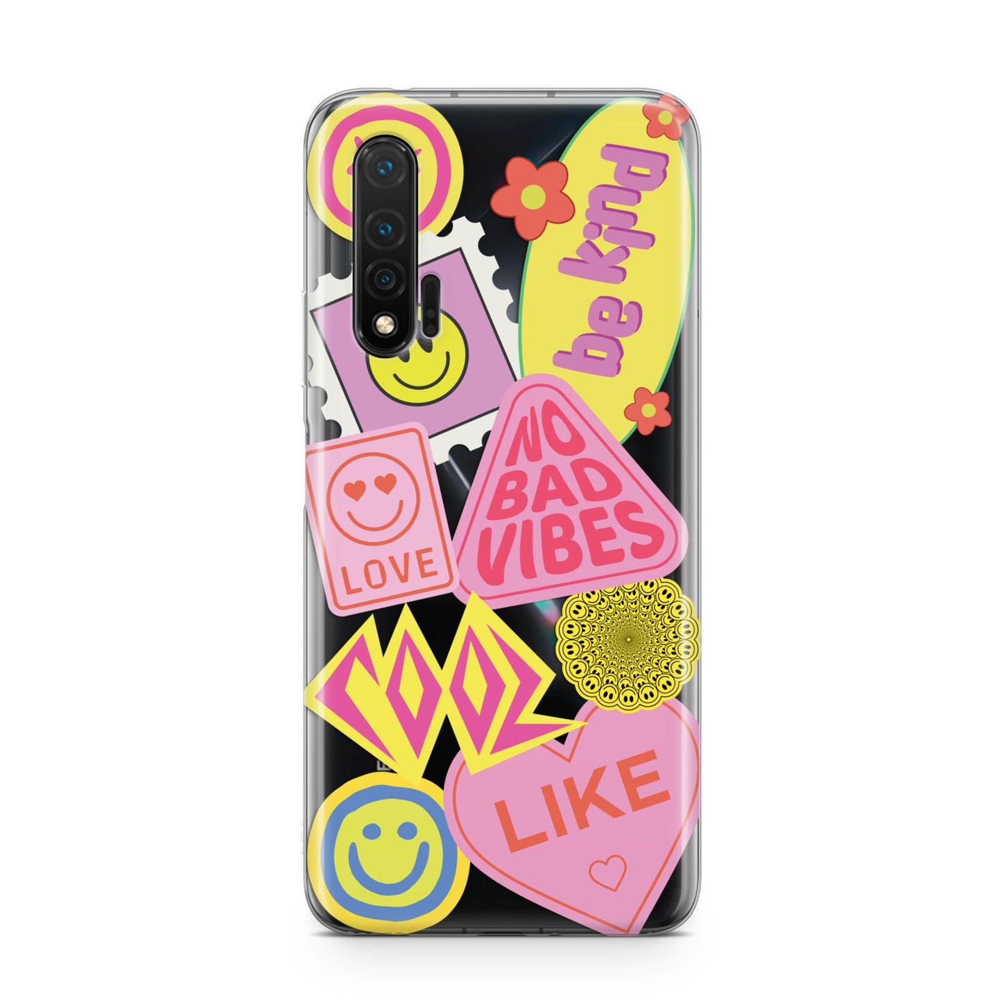 No Bad Vibes Sticker Huawei Nova 6 Phone Case