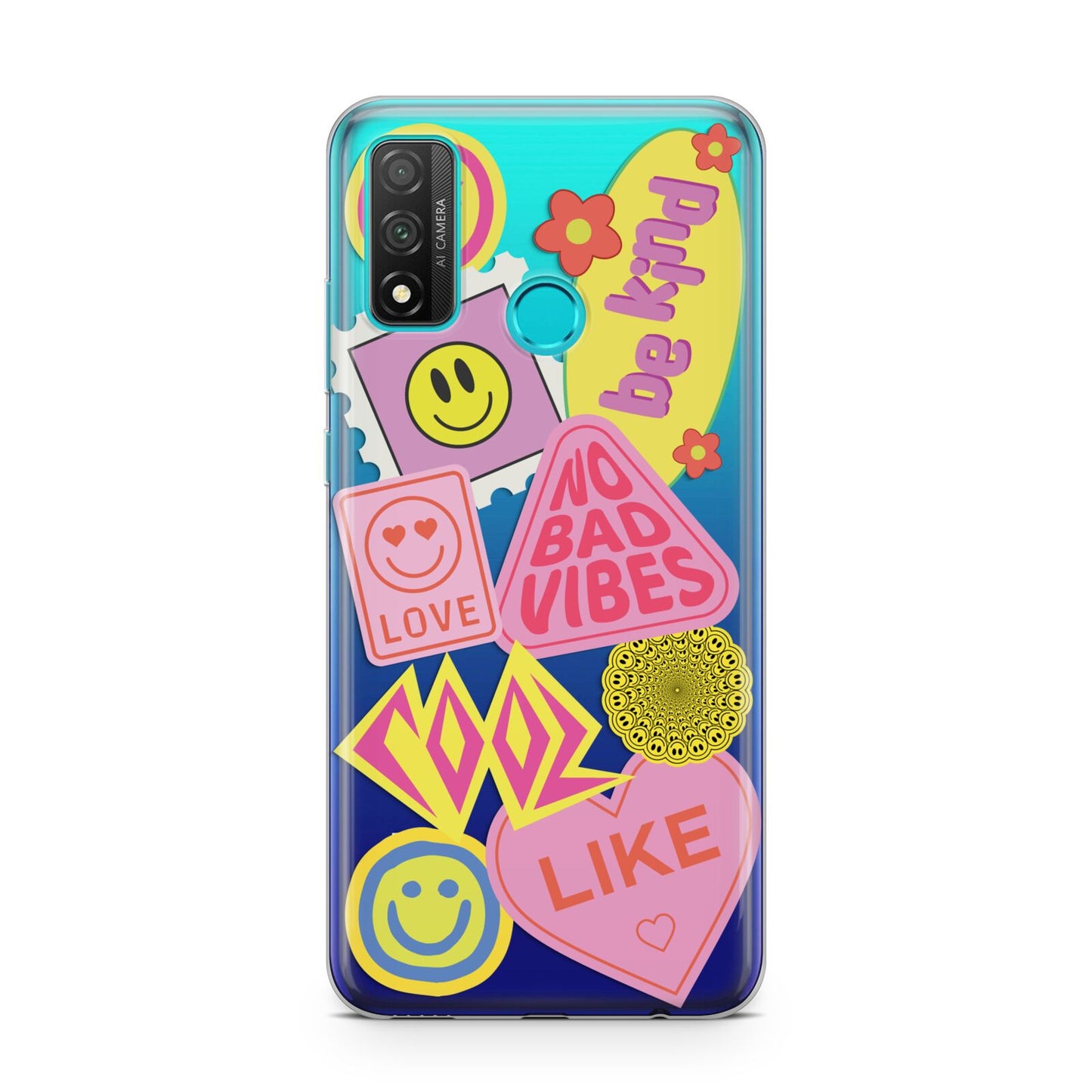 No Bad Vibes Sticker Huawei P Smart 2020