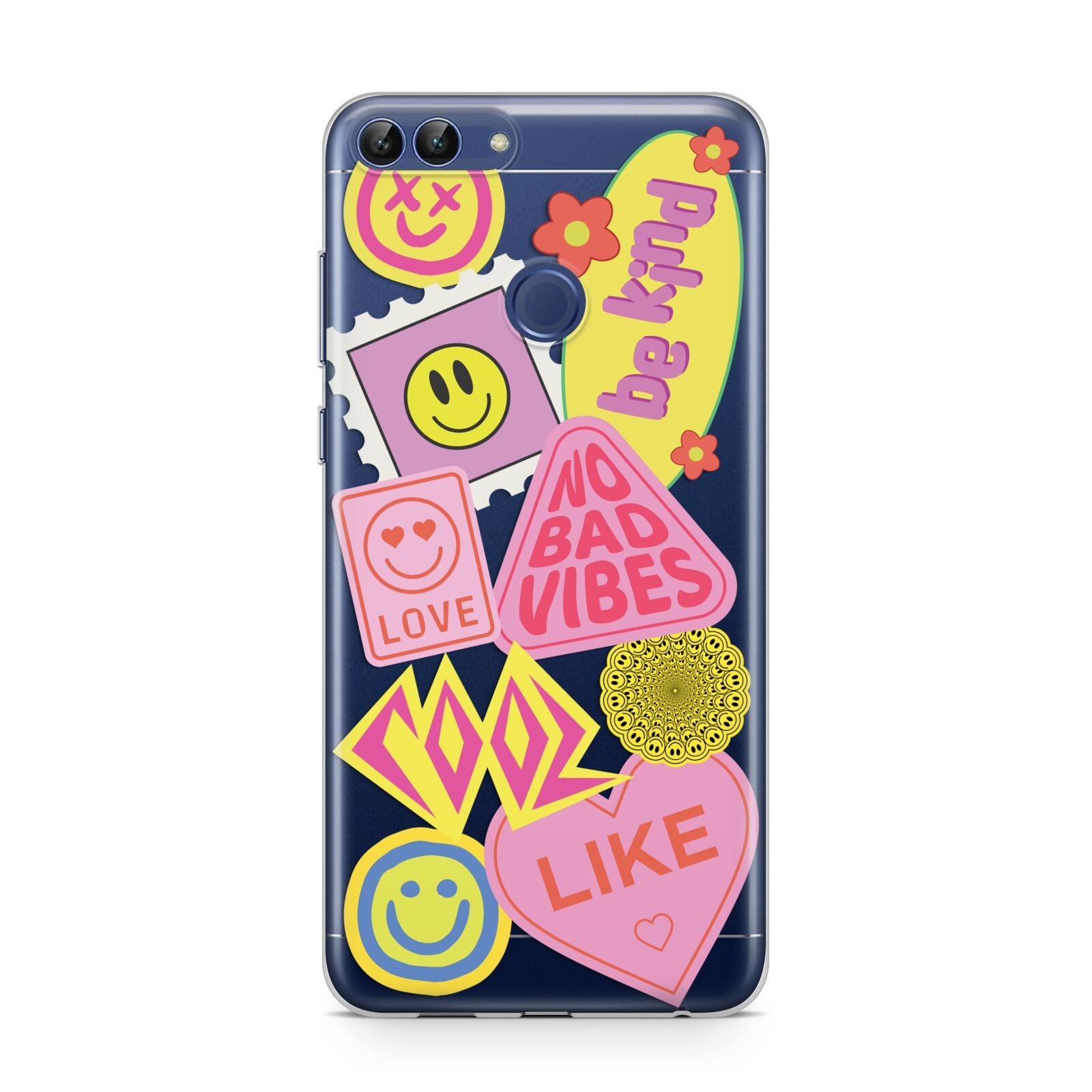 No Bad Vibes Sticker Huawei P Smart Case