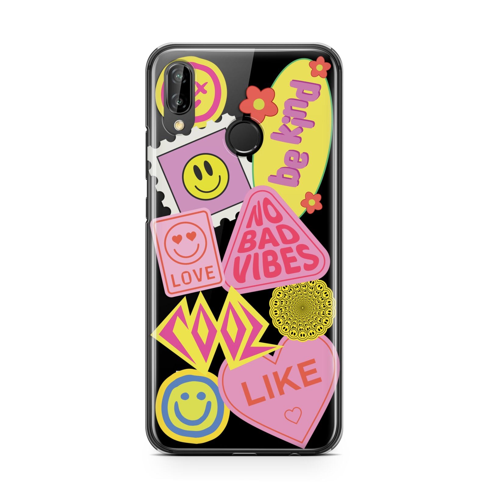 No Bad Vibes Sticker Huawei P20 Lite Phone Case