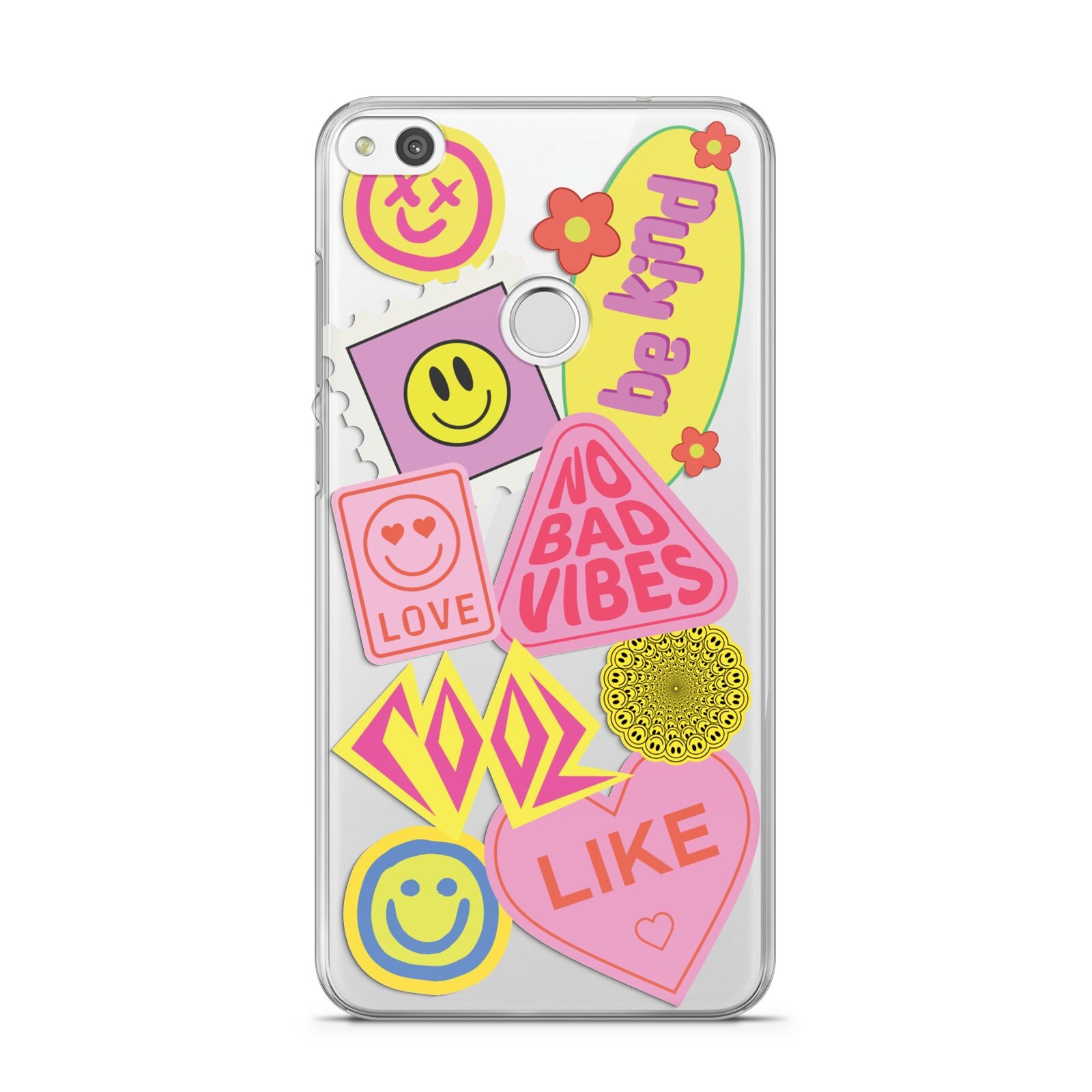 No Bad Vibes Sticker Huawei P8 Lite Case