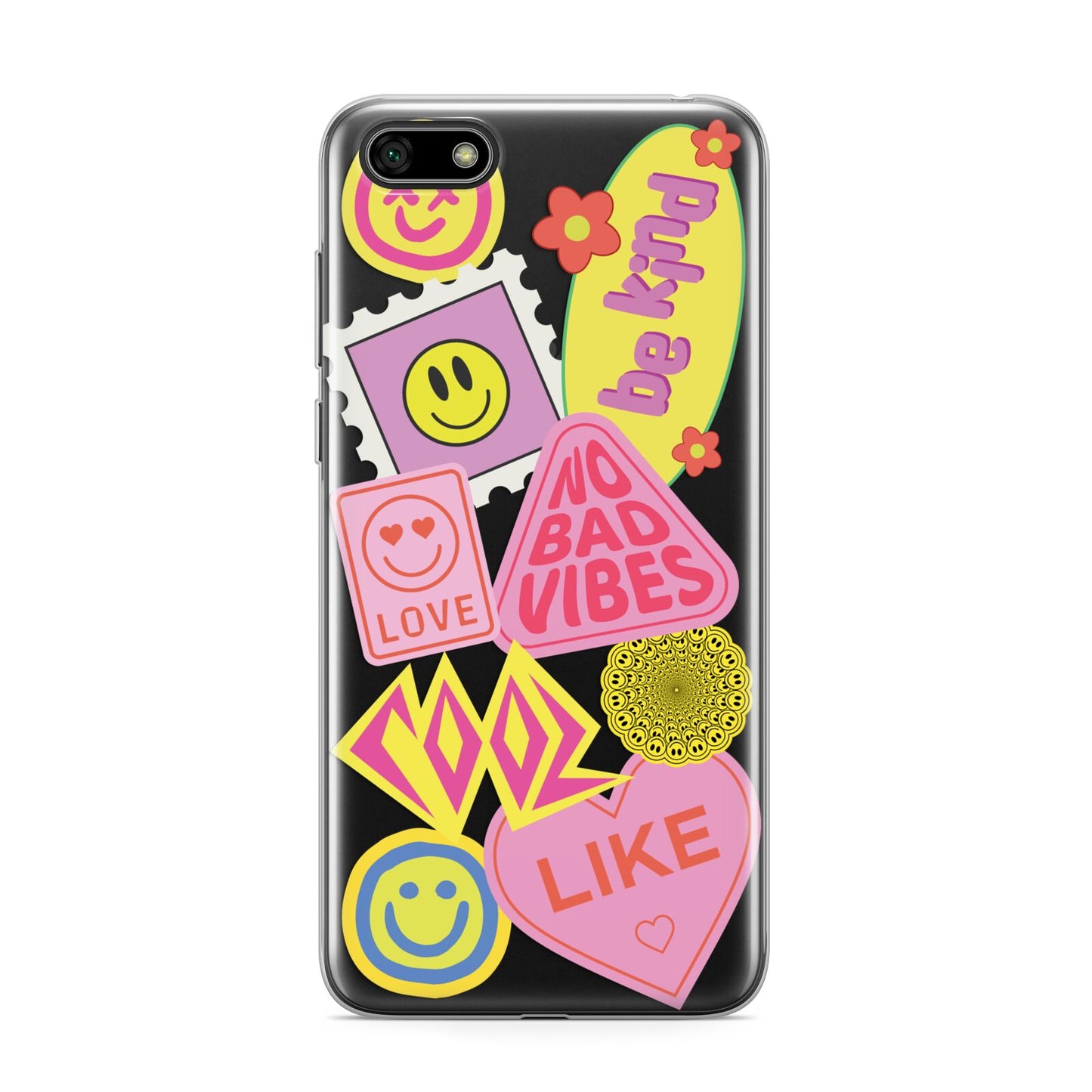 No Bad Vibes Sticker Huawei Y5 Prime 2018 Phone Case