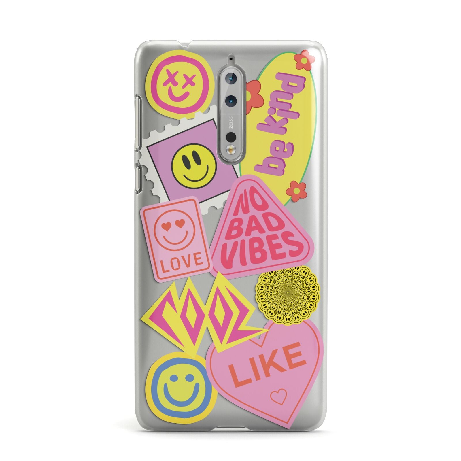 No Bad Vibes Sticker Nokia Case