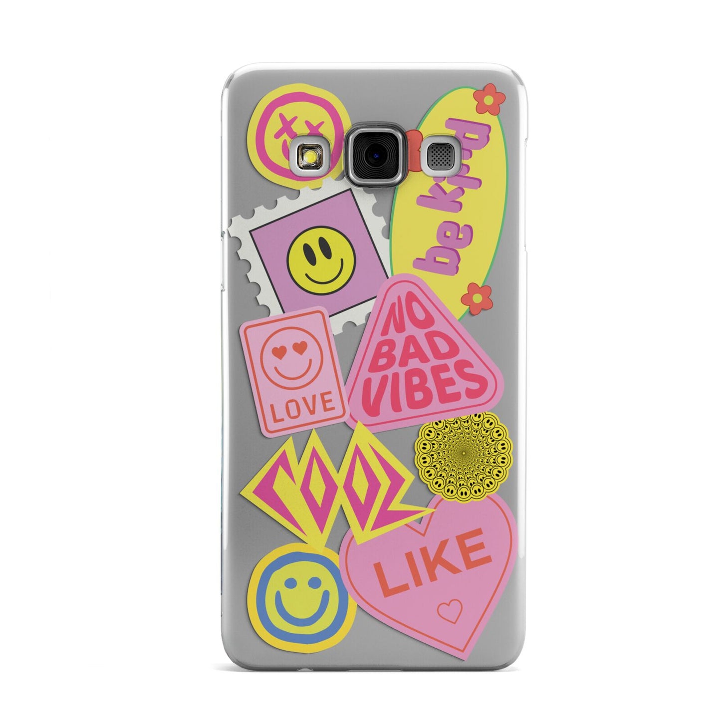 No Bad Vibes Sticker Samsung Galaxy A3 Case