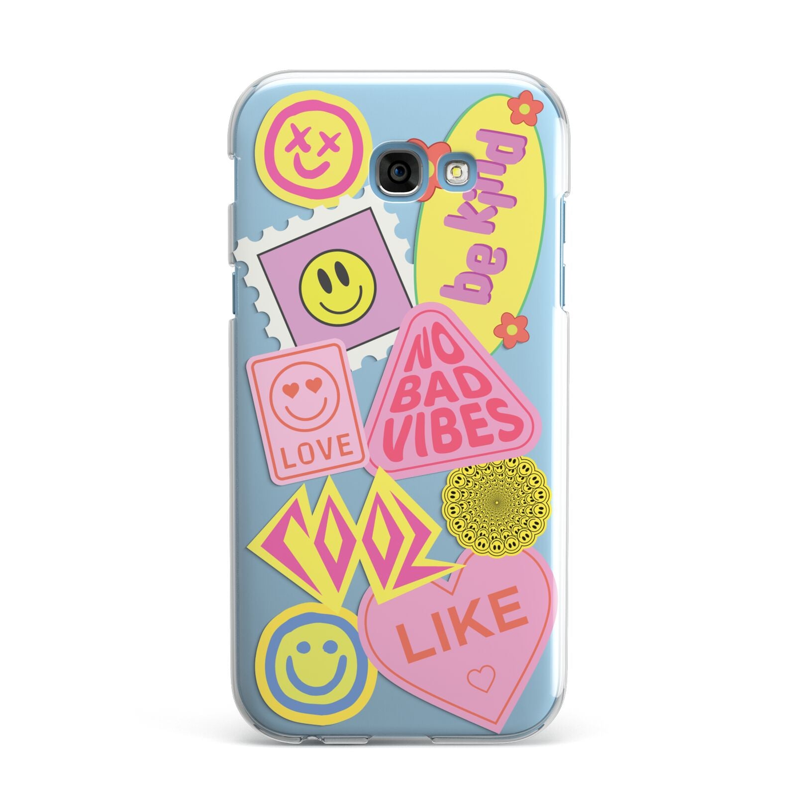 No Bad Vibes Sticker Samsung Galaxy A7 2017 Case