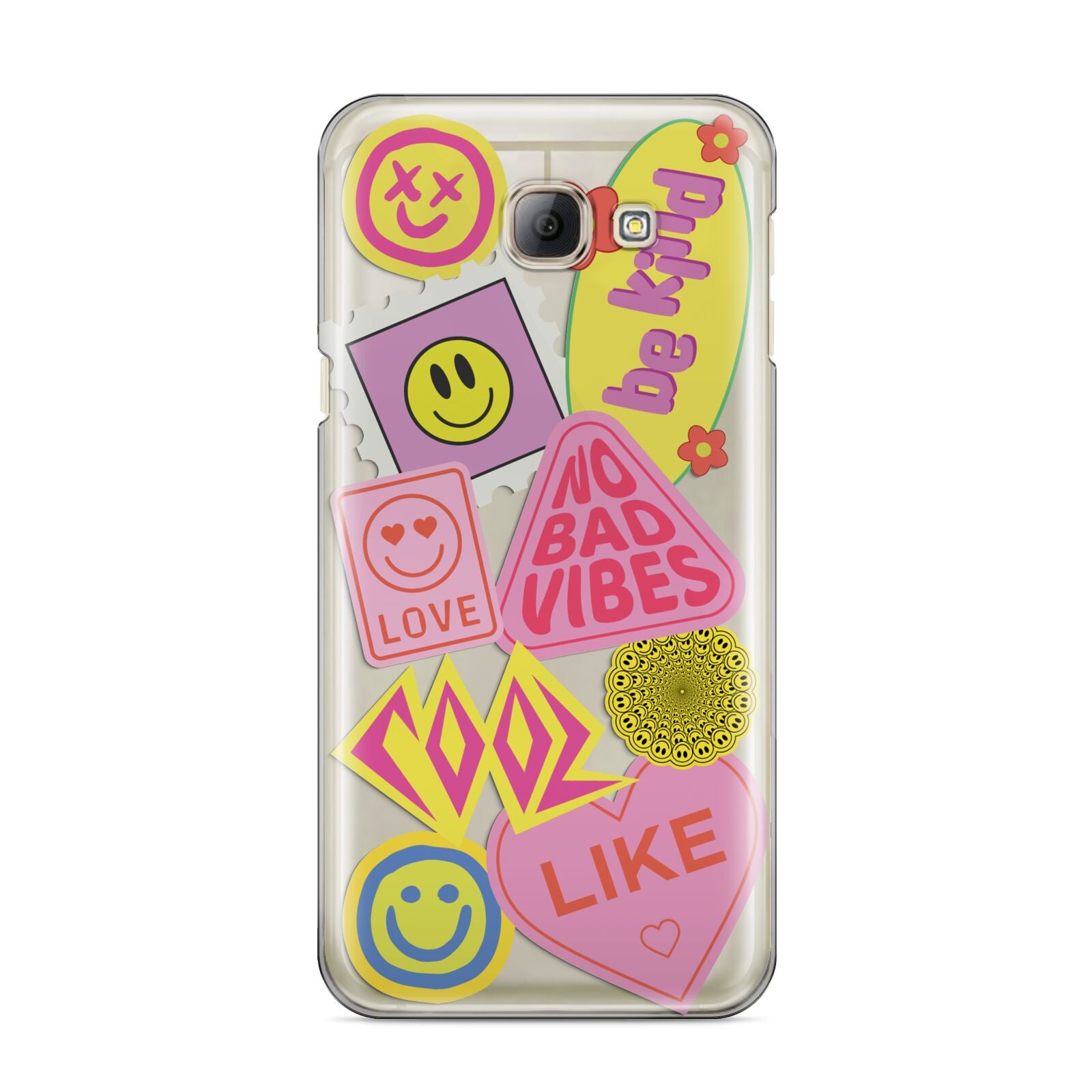 No Bad Vibes Sticker Samsung Galaxy A8 2016 Case