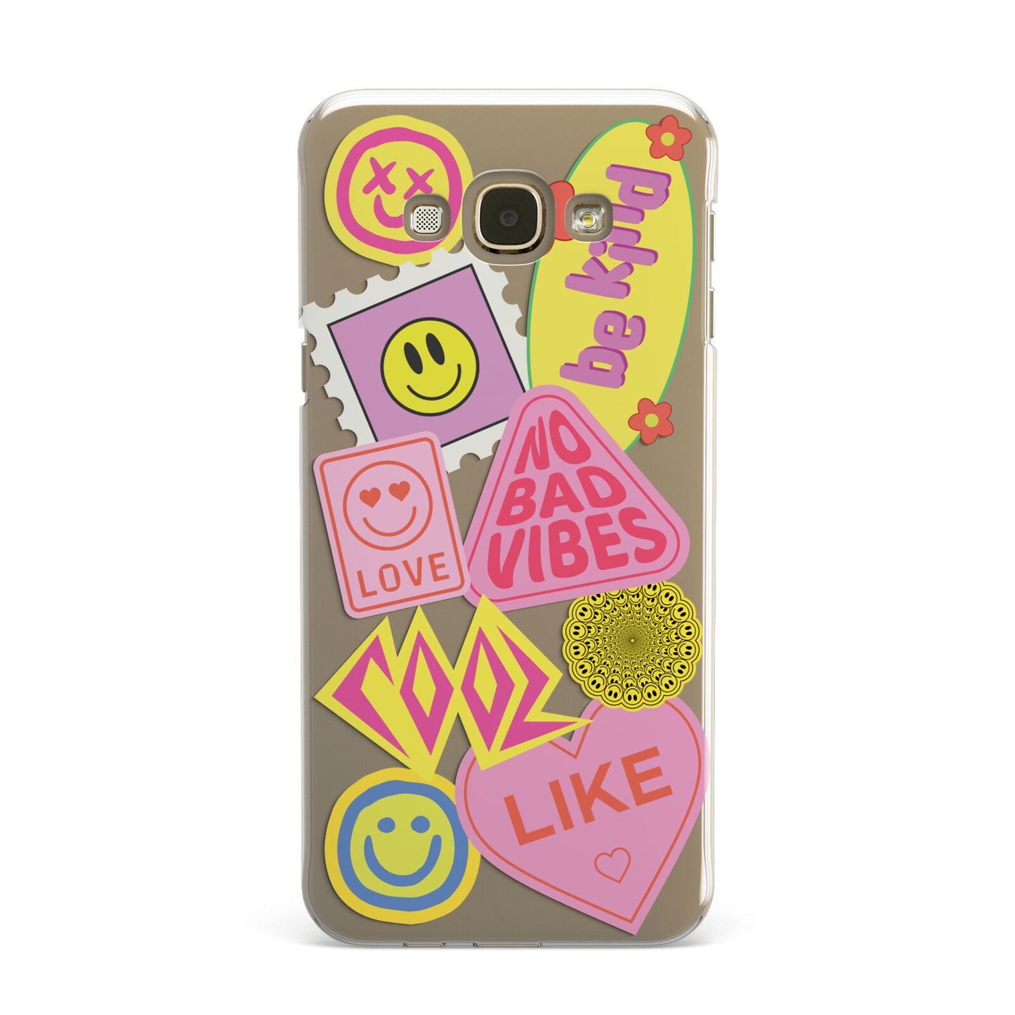 No Bad Vibes Sticker Samsung Galaxy A8 Case