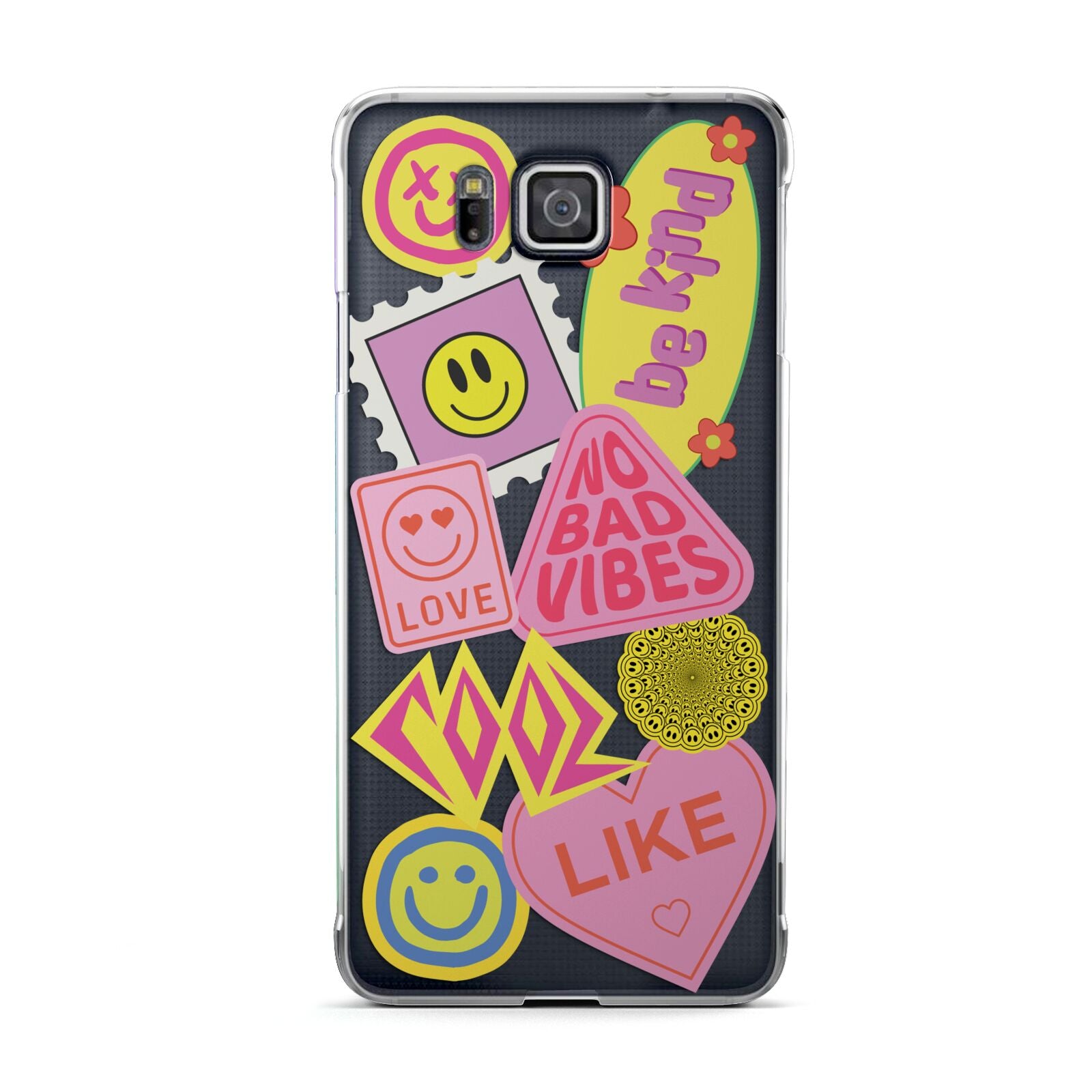 No Bad Vibes Sticker Samsung Galaxy Alpha Case