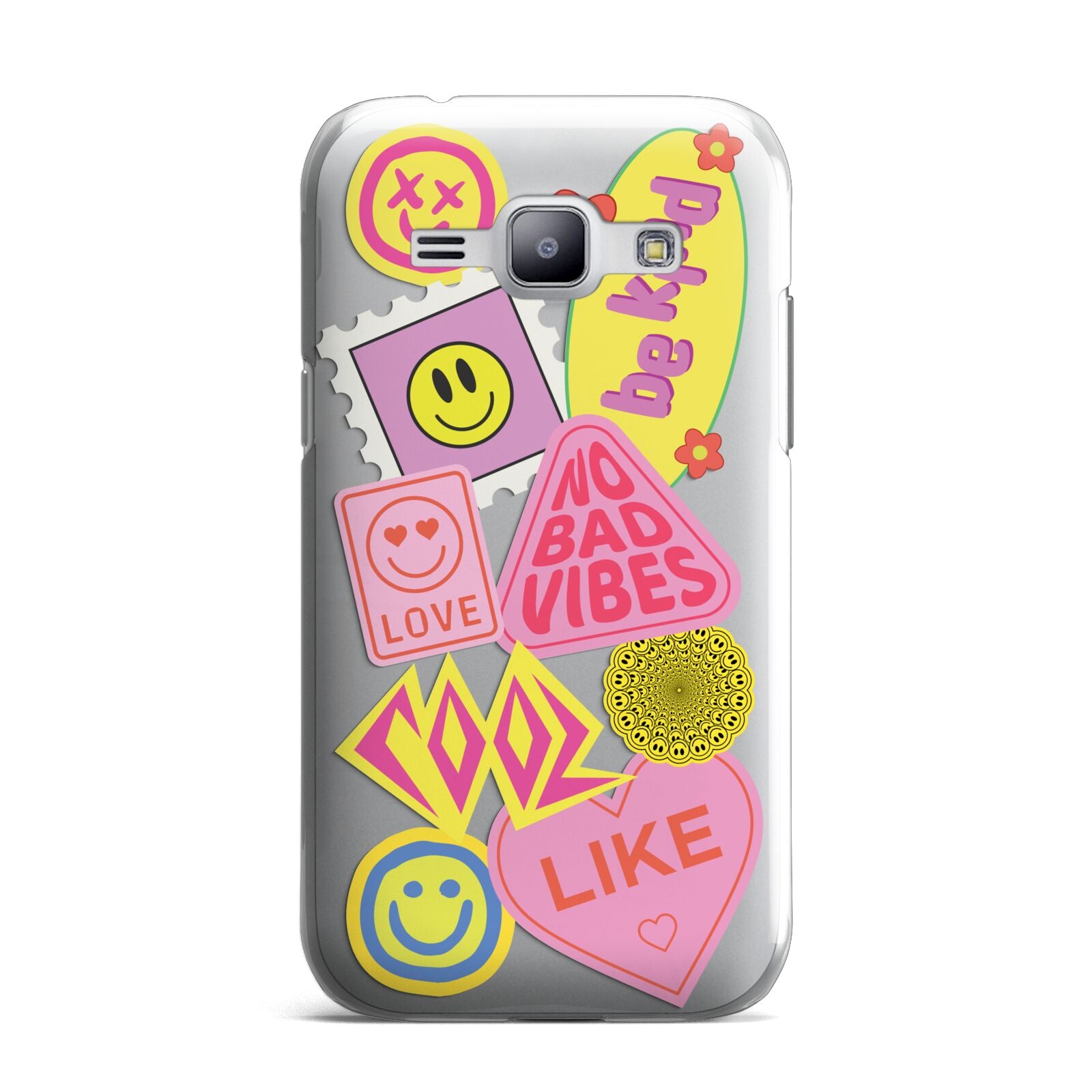 No Bad Vibes Sticker Samsung Galaxy J1 2015 Case