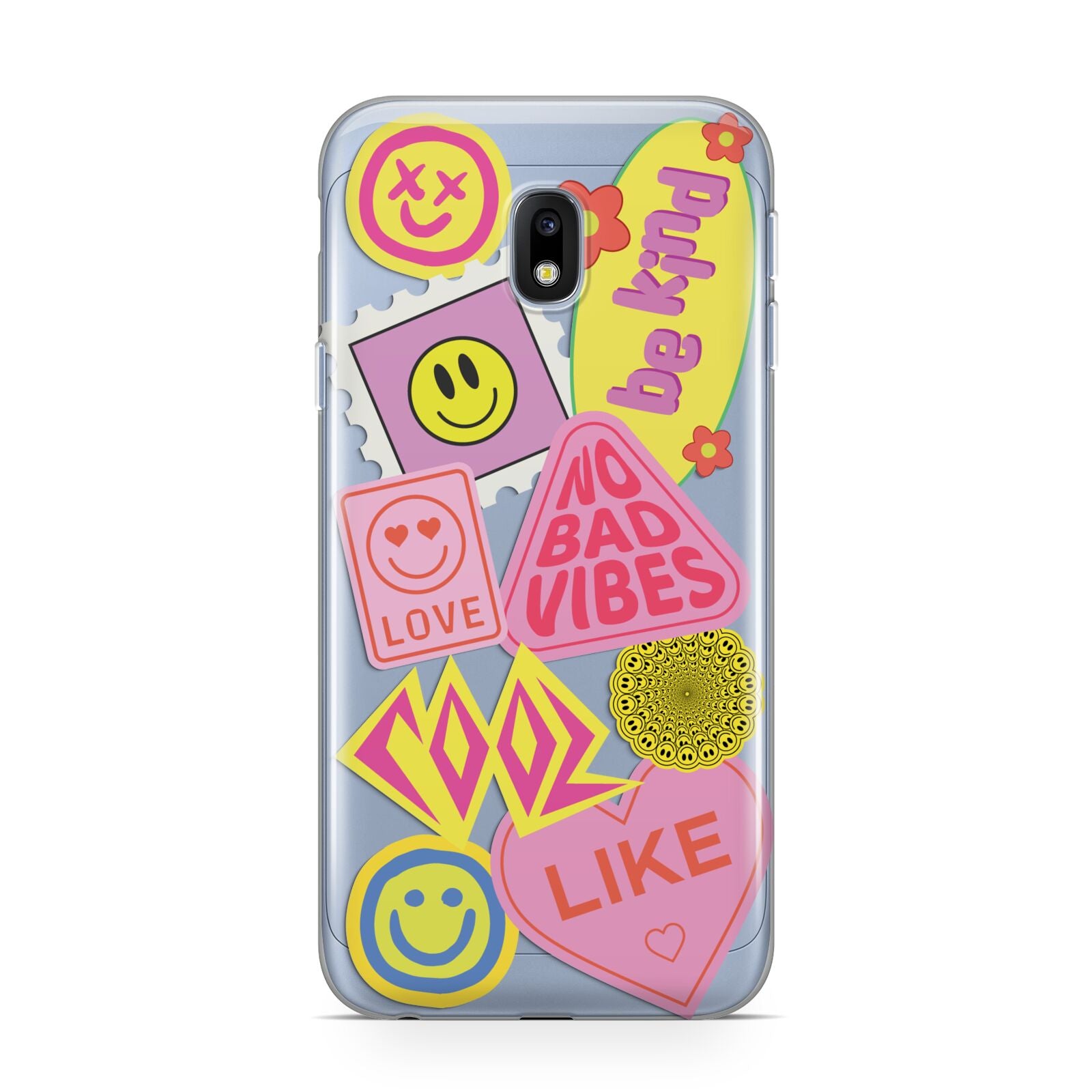 No Bad Vibes Sticker Samsung Galaxy J3 2017 Case