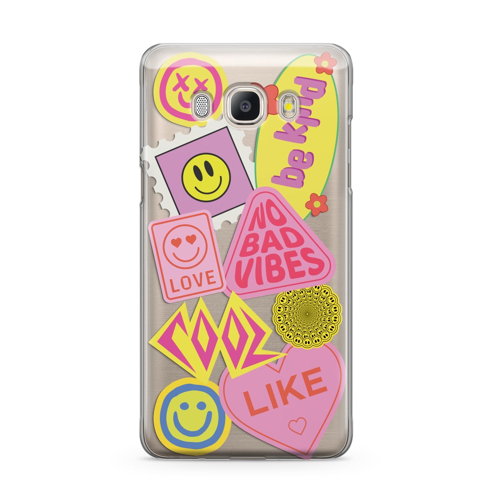 No Bad Vibes Sticker Samsung Galaxy J5 2016 Case