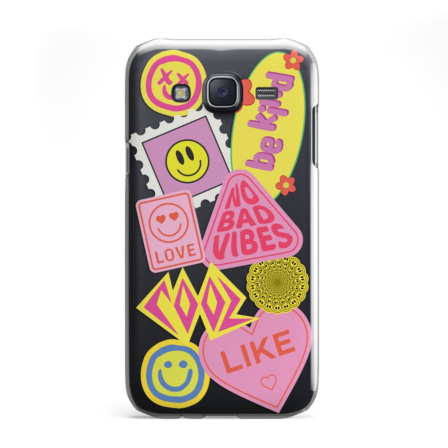 No Bad Vibes Sticker Samsung Galaxy J5 Case