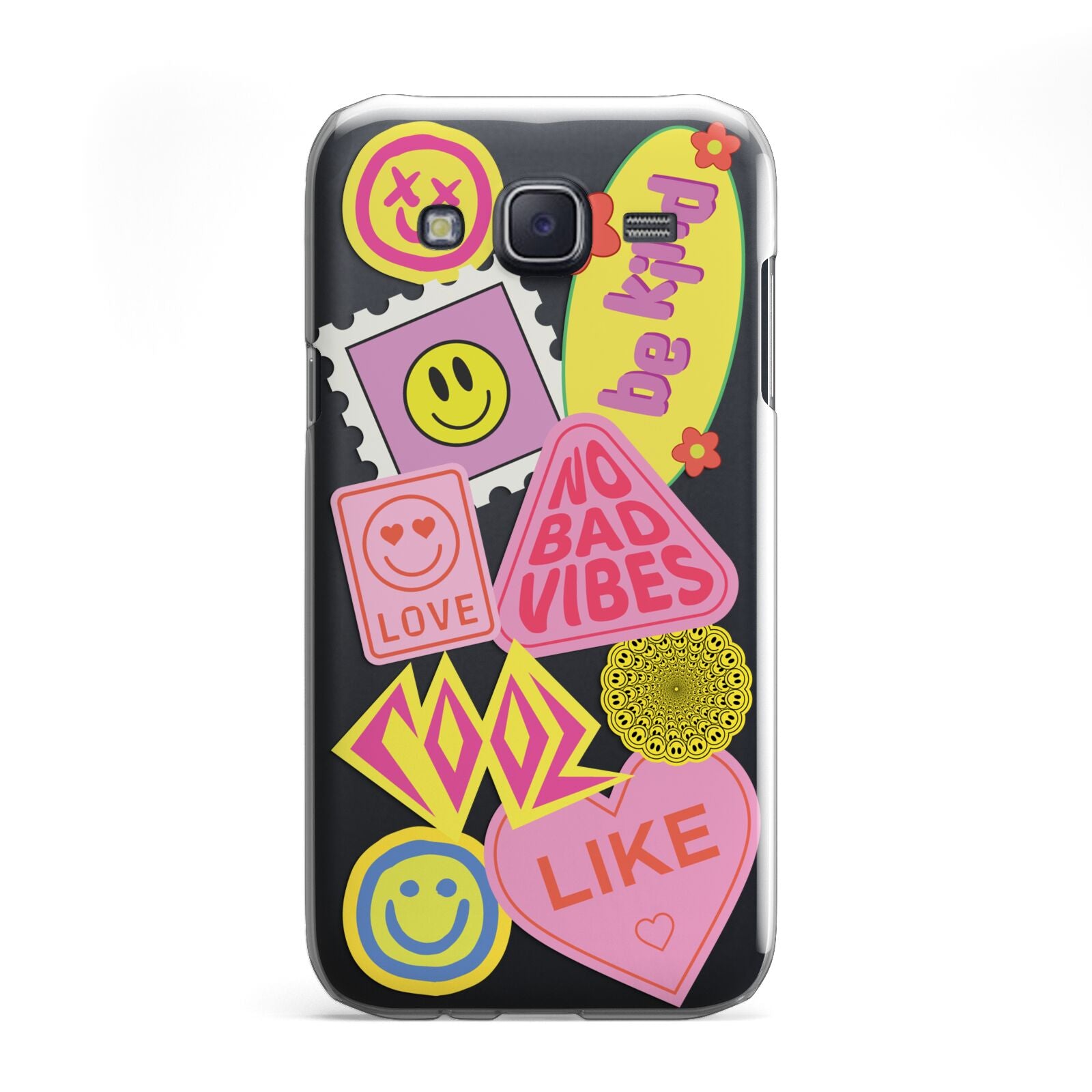 No Bad Vibes Sticker Samsung Galaxy J5 Case