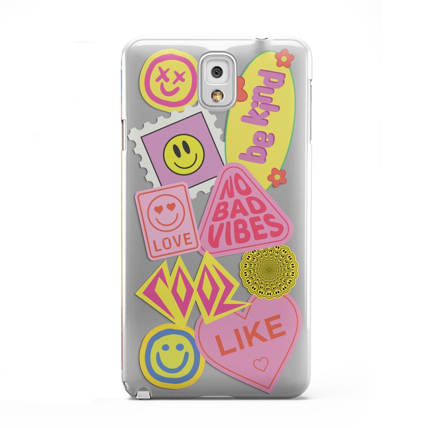 No Bad Vibes Sticker Samsung Galaxy Note 3 Case