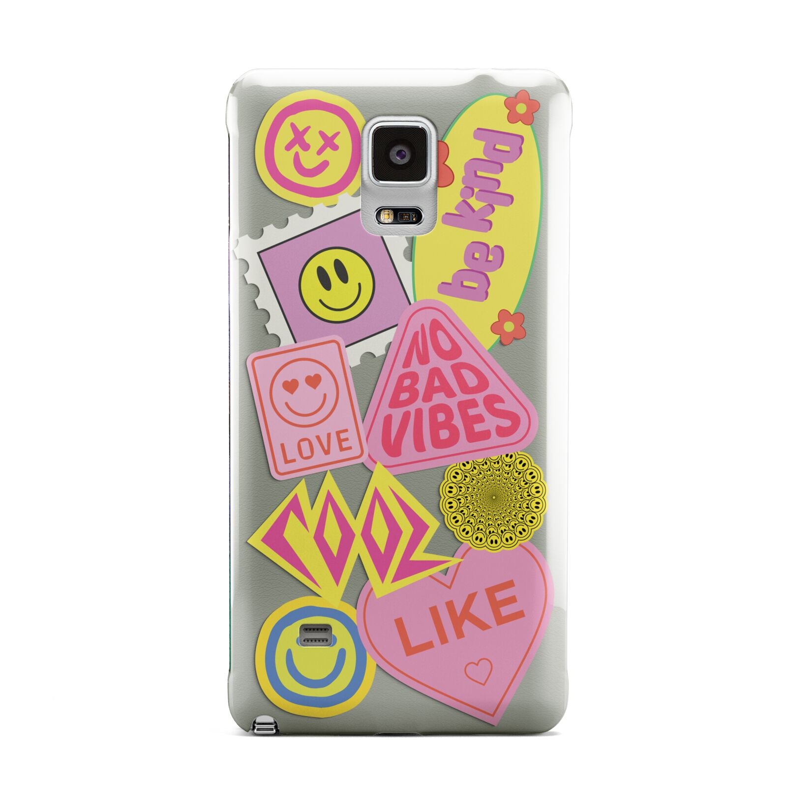 No Bad Vibes Sticker Samsung Galaxy Note 4 Case