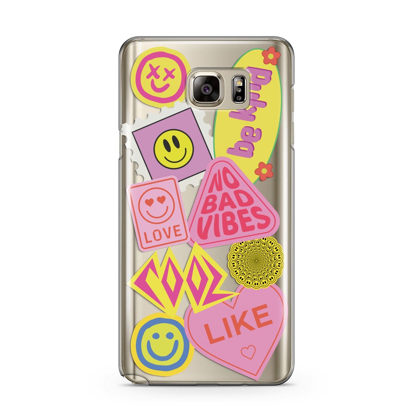 No Bad Vibes Sticker Samsung Galaxy Note 5 Case