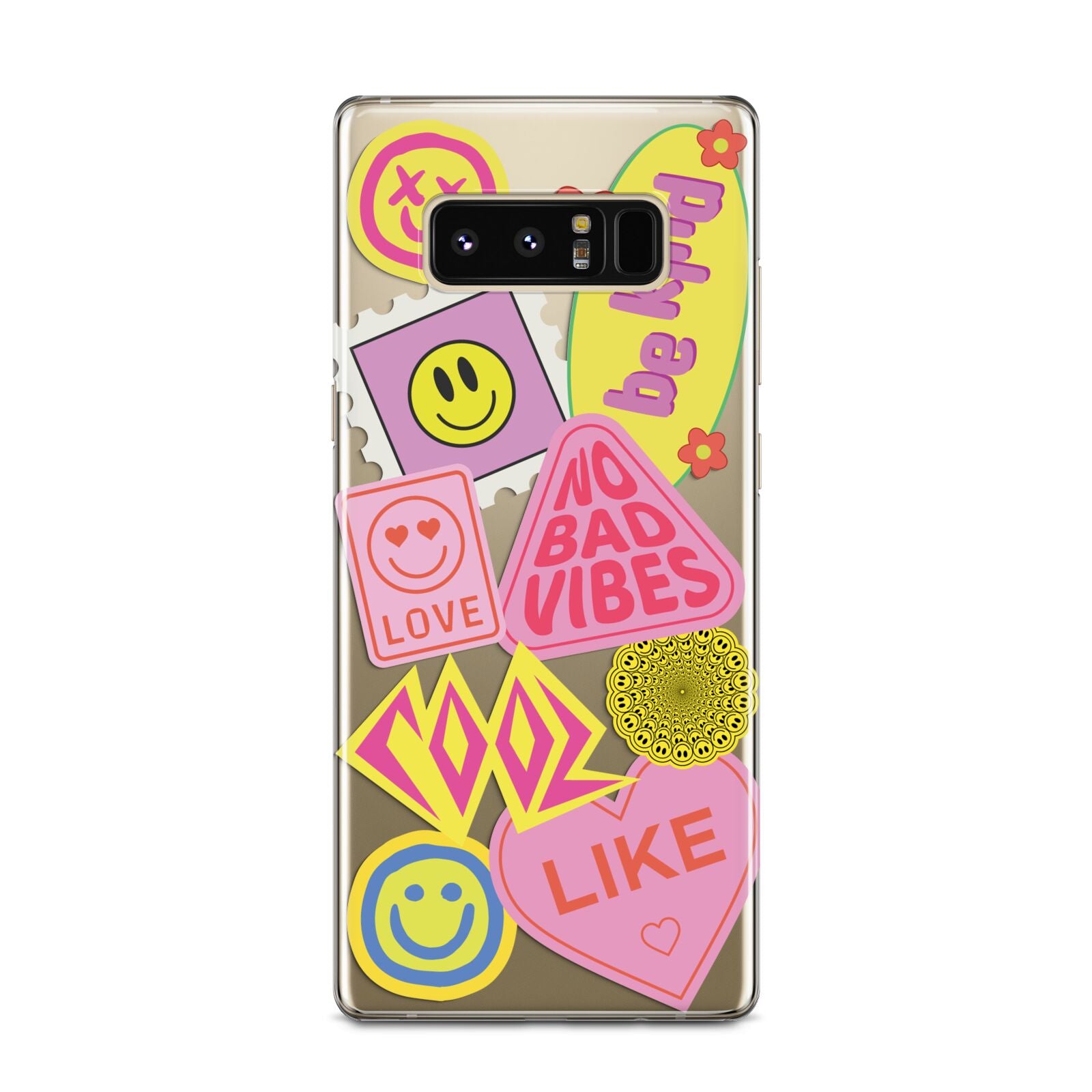 No Bad Vibes Sticker Samsung Galaxy Note 8 Case