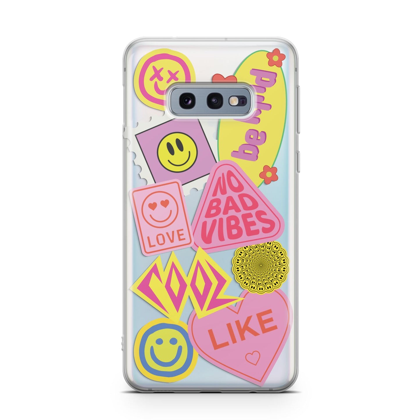 No Bad Vibes Sticker Samsung Galaxy S10E Case