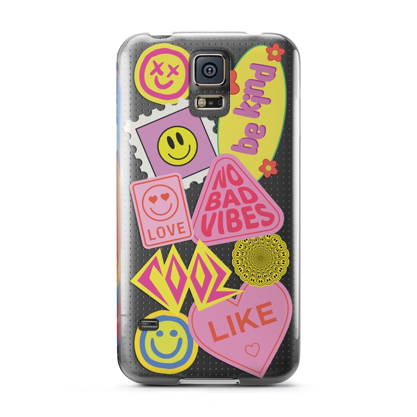 No Bad Vibes Sticker Samsung Galaxy S5 Case