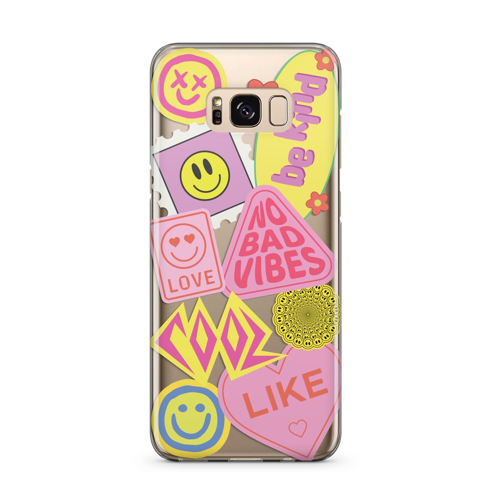 No Bad Vibes Sticker Samsung Galaxy S8 Plus Case