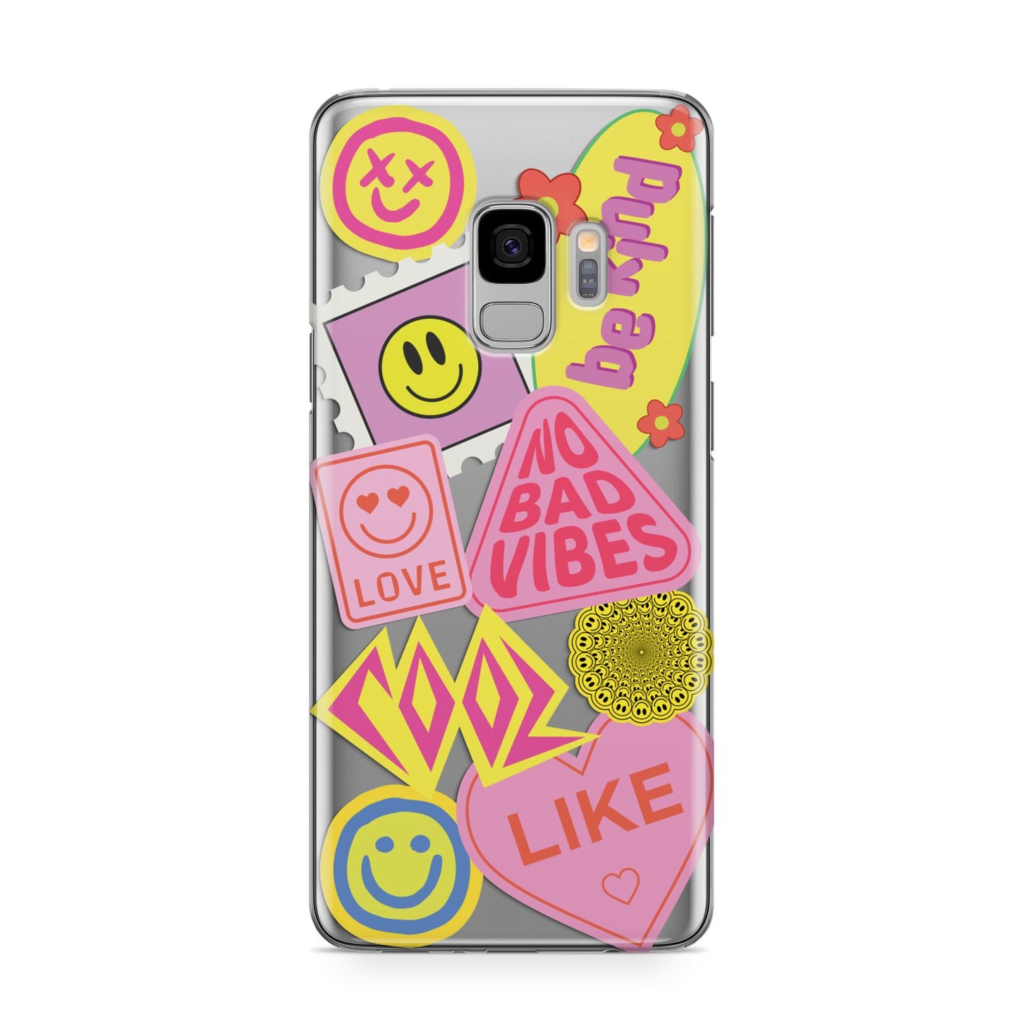 No Bad Vibes Sticker Samsung Galaxy S9 Case