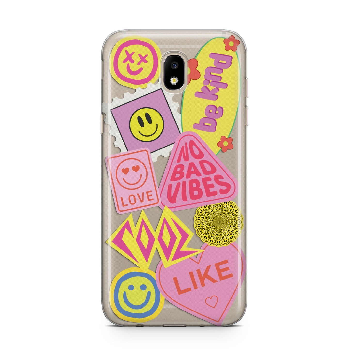 No Bad Vibes Sticker Samsung J5 2017 Case