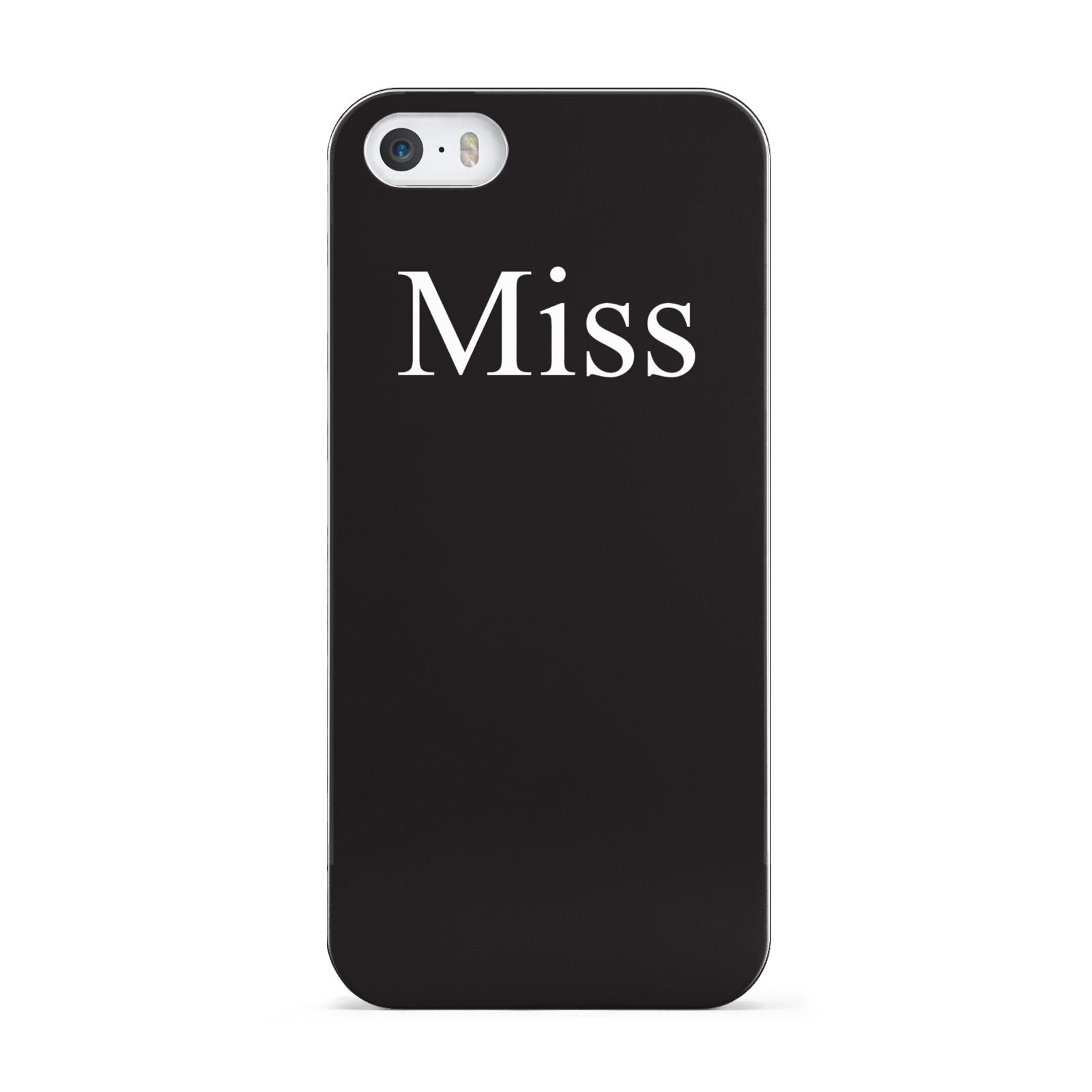 Non Personalised Miss Apple iPhone 5 Case