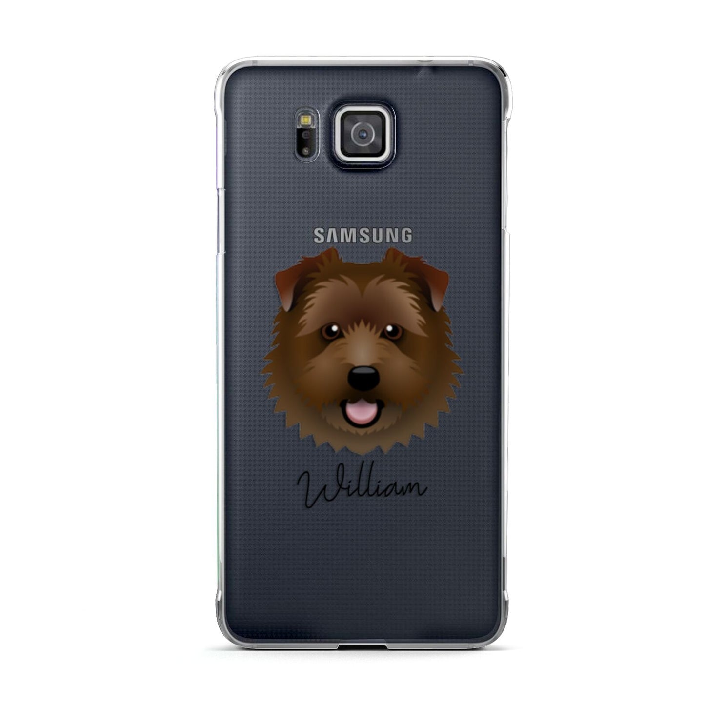 Norfolk Terrier Personalised Samsung Galaxy Alpha Case