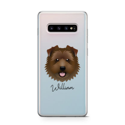 Norfolk Terrier Personalised Samsung Galaxy S10 Case