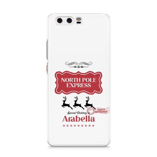 North Pole Express Personalised Huawei P10 Phone Case