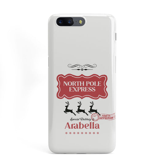 North Pole Express Personalised OnePlus Case