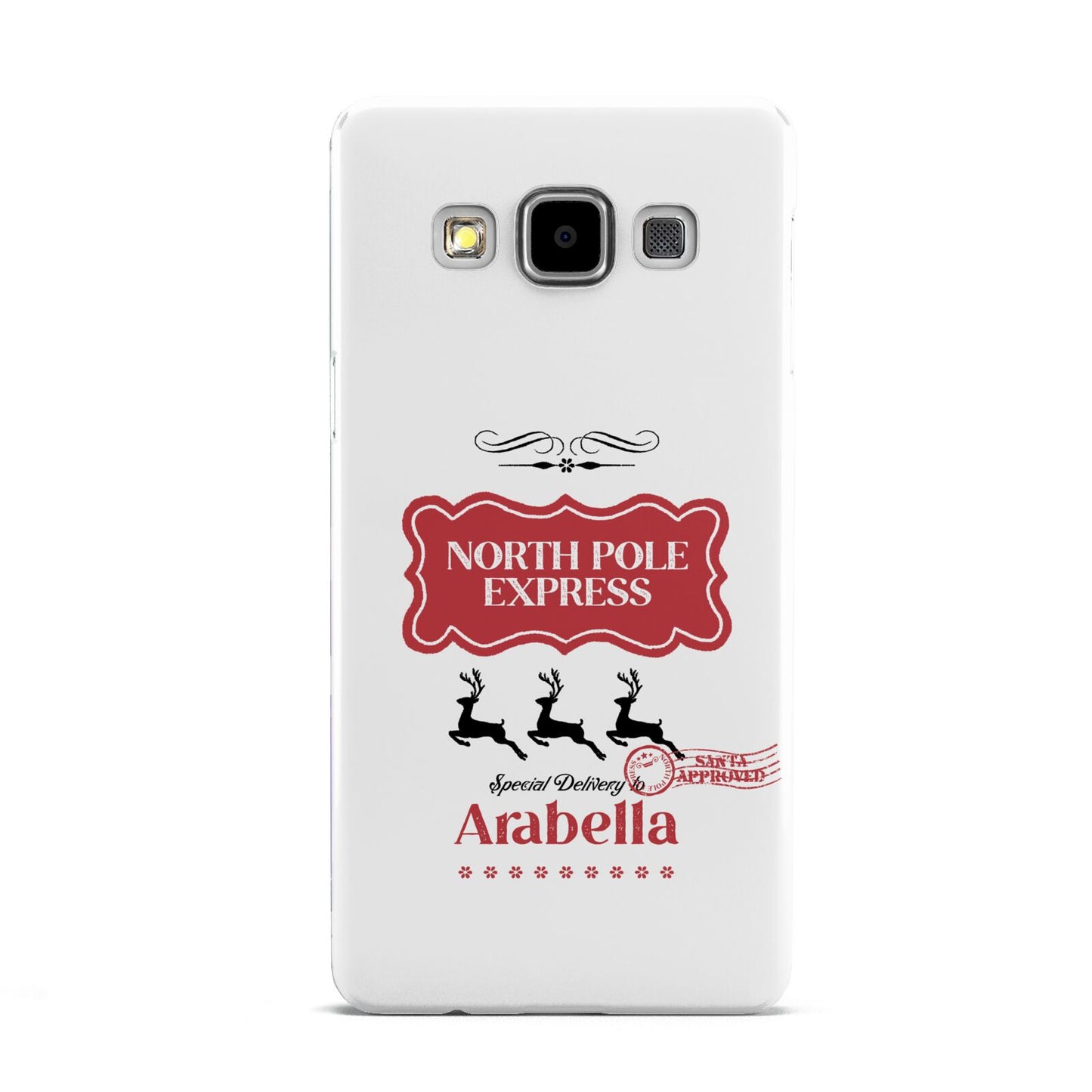 North Pole Express Personalised Samsung Galaxy A5 Case