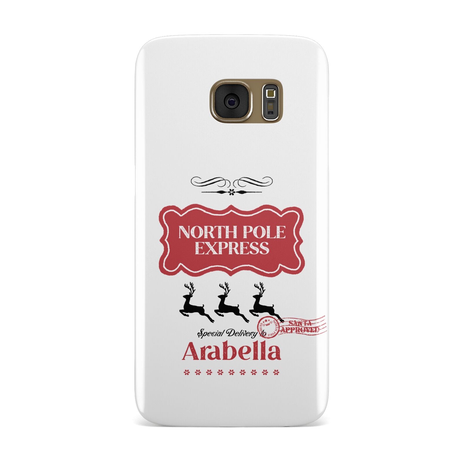 North Pole Express Personalised Samsung Galaxy Case