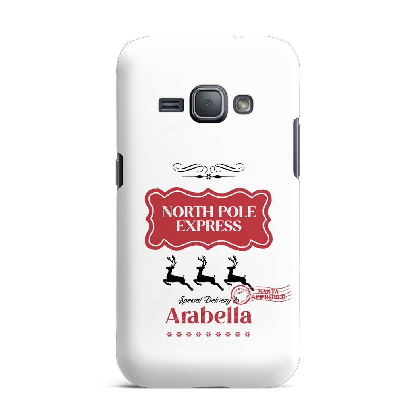 North Pole Express Personalised Samsung Galaxy J1 2016 Case