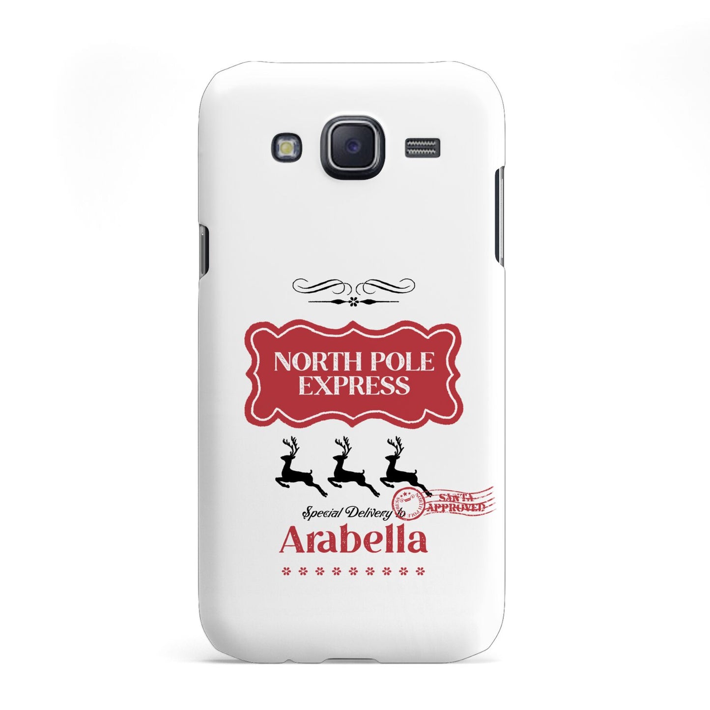 North Pole Express Personalised Samsung Galaxy J5 Case